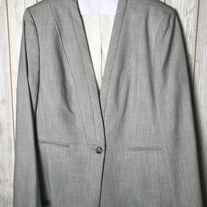 Grey, Antonio Melani, size 12 suit jacket